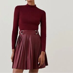 KAREN MILLEN, Knitted Skater Dress